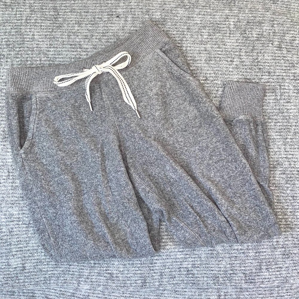 Aerie: Gray Drawstring Jogger Sweatpants